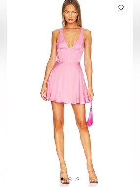 Revole Corset Satin Dress